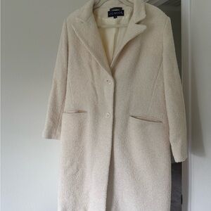 J.G. Hook Women's Cream Pea Coat